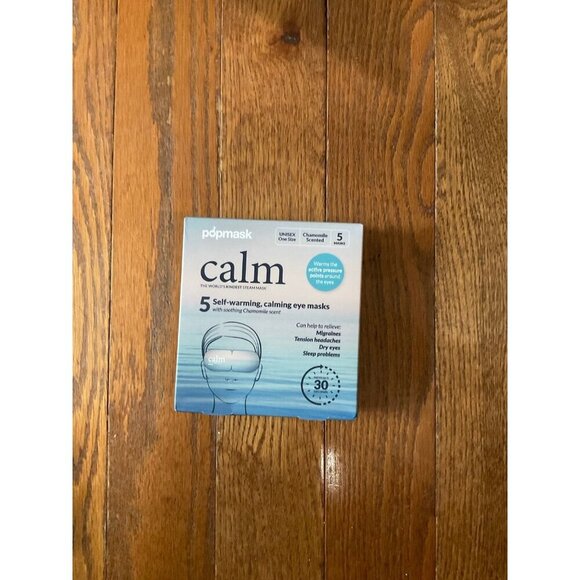 Popmask Calm - 5 self warming, calming eye masks - Picture 1 of 2